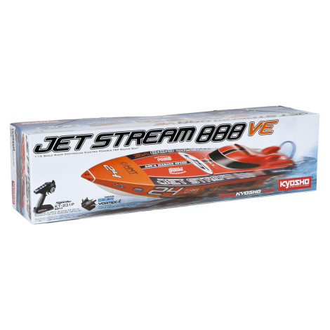 Kyosho EP Jetstream 888 VE ReadySet Brushless Boat w/Orion ESC & 2.4GHz Transmitter Kyosho EP Jetstream 888 VE ReadySet Brushless Boat w/Orion ESC & 2.4GHz Transmitter