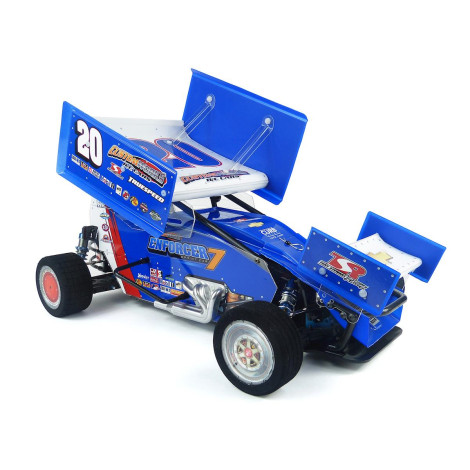 Custom Works Enforcer 7 Gearbox 1/10th Electric Sprint Car Dirt Oval Kit Custom Works Enforcer 7 Gearbox 1/10th Electric Sprint Car Dirt Oval Kit
