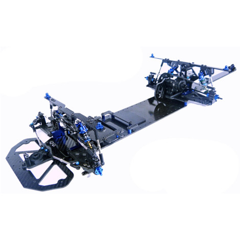 Custom Works Patriot 1/10 Electric Drag Race Chassis Kit