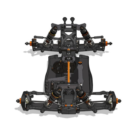 HB Racing D4 Evo3 1/10 Competition Electric 4WD Buggy Kit HB Racing D4 Evo3 1/10 Competition Electric 4WD Buggy Kit