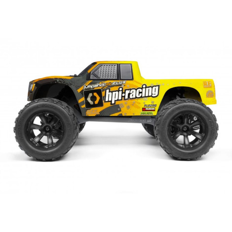 HPI Jumpshot MT FLUX V2 1/10 RTR 2WD Brushless Monster Truck (Grey/Yellow) HPI Jumpshot MT FLUX V2 1/10 RTR 2WD Brushless Monster Truck (Grey/Yellow)