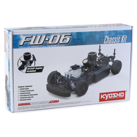 Kyosho FW06 1/10 Nitro Touring Car Kit w/KE15SP Engine