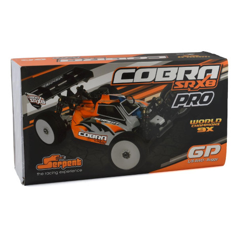 Serpent SRX8 "Cobra" PRO 1/8 Nitro Buggy Kit Serpent SRX8 "Cobra" PRO 1/8 Nitro Buggy Kit