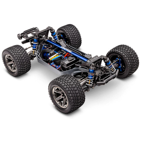 Traxxas Rustler 4X4 Ultimate 1/10 RTR Brushless Stadium Truck (Blue) w/TQi 2.4GHz Radio & Link Module Traxxas Rustler 4X4 Ultimate 1/10 RTR Brushless Stadium Truck (Blue) w/TQi 2.4GHz Radio & Link Module