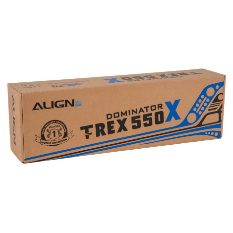 Align T-REX 550X Dominator Super Combo Helicopter Kit w/BeastX, ESC, Motor, Servos & CF Blades