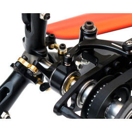 SAB Goblin iLGoblin KSE 3-Blade 700 Electric Competition Helicopter Kit (Orange) w/Blades