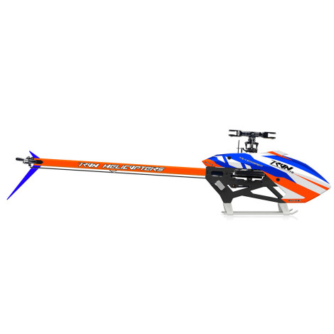 Tron Helicopters Tron 7.0 Elite Electric Helicopter Kit (Orange/Blue)