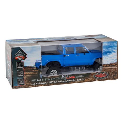 RC4WD Trail Finder 2 "LWB" 1/10 RTR 4WD Scale Trail Truck w/Mojave II 4-Door Body & 2.4GHz Radio RC4WD Trail Finder 2 "LWB" 1/10 RTR 4WD Scale Trail Truck w/Mojave II 4-Door Body & 2.4GHz Radio