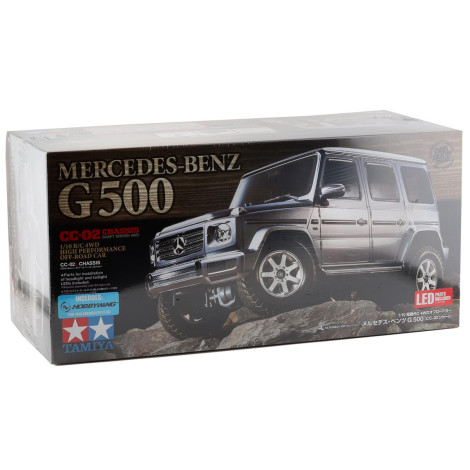 Tamiya Mercedes-Benz G 500 1/10 4WD Scale Truck Kit (CC-02) Tamiya Mercedes-Benz G 500 1/10 4WD Scale Truck Kit (CC-02)