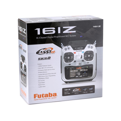 Futaba 16IZ 2.4GHz 18 Channel FASSTest Radio System (Airplane) w/R7108SB Receiver