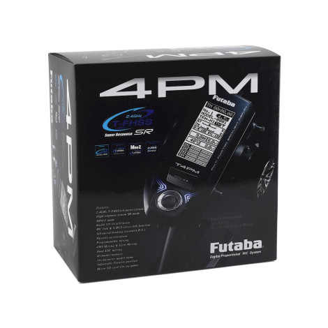 Futaba 4PM 4-Channel 2.4GHz T-FHSS Radio System w/R334SBS Receiver Futaba 4PM 4-Channel 2.4GHz T-FHSS Radio System w/R334SBS Receiver
