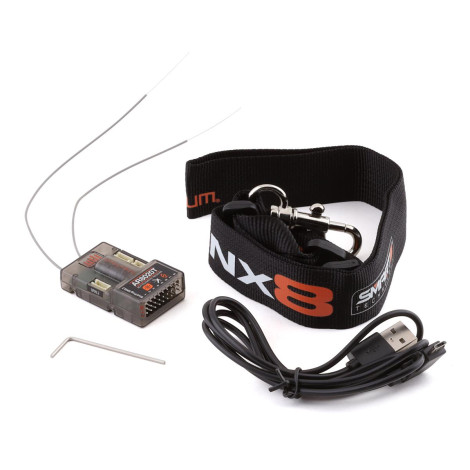 Spektrum RC NX8 2.4GHz DSMX 8-Channel Radio System (No Servos) w/AR8020T Receiver Spektrum RC NX8 2.4GHz DSMX 8-Channel Radio System (No Servos) w/AR8020T Receiver